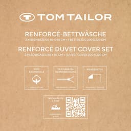 TOM TAILOR HOME Bettwäsche FRESH FLOWERS | Mehrfarbig