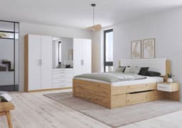 rauch Schlafzimmer-Set Komplettschlafzimmer | Holztöne