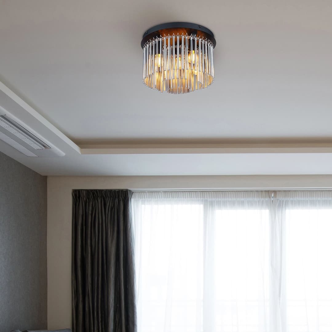 GLOBO LIGHTING Deckenleuchte GORLEY | Schwarz