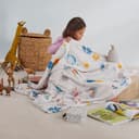 s.Oliver Junior Einhorn Flanellfleecedecke | Mehrfarbig 5