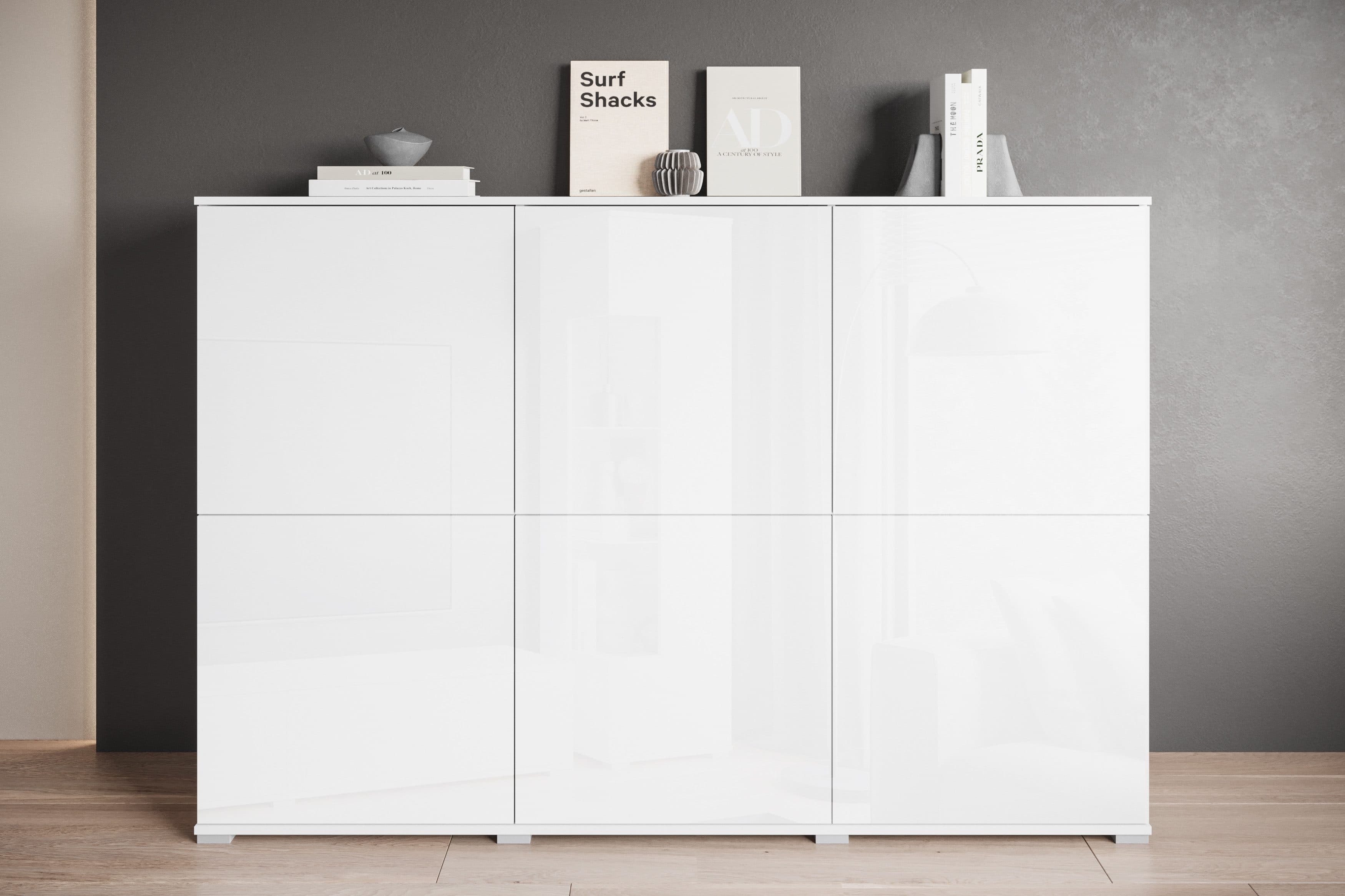 OTTO home Highboard Kenia | Weiß