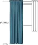 HOMING Vorhang Allen | Blau 4