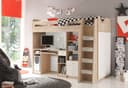 Begabino Hochbett Unit | Holztöne 2