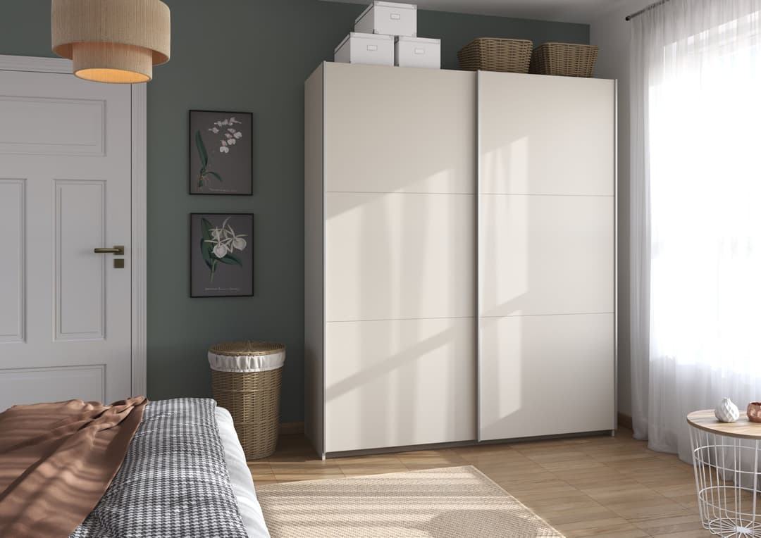 rauch Schwebetürenschrank AURELIO | Beige