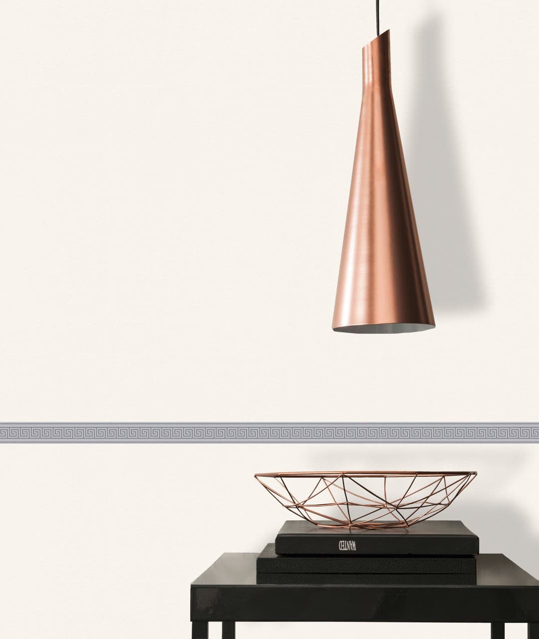 A.S. Création Bordüre Geometrisch | Grau