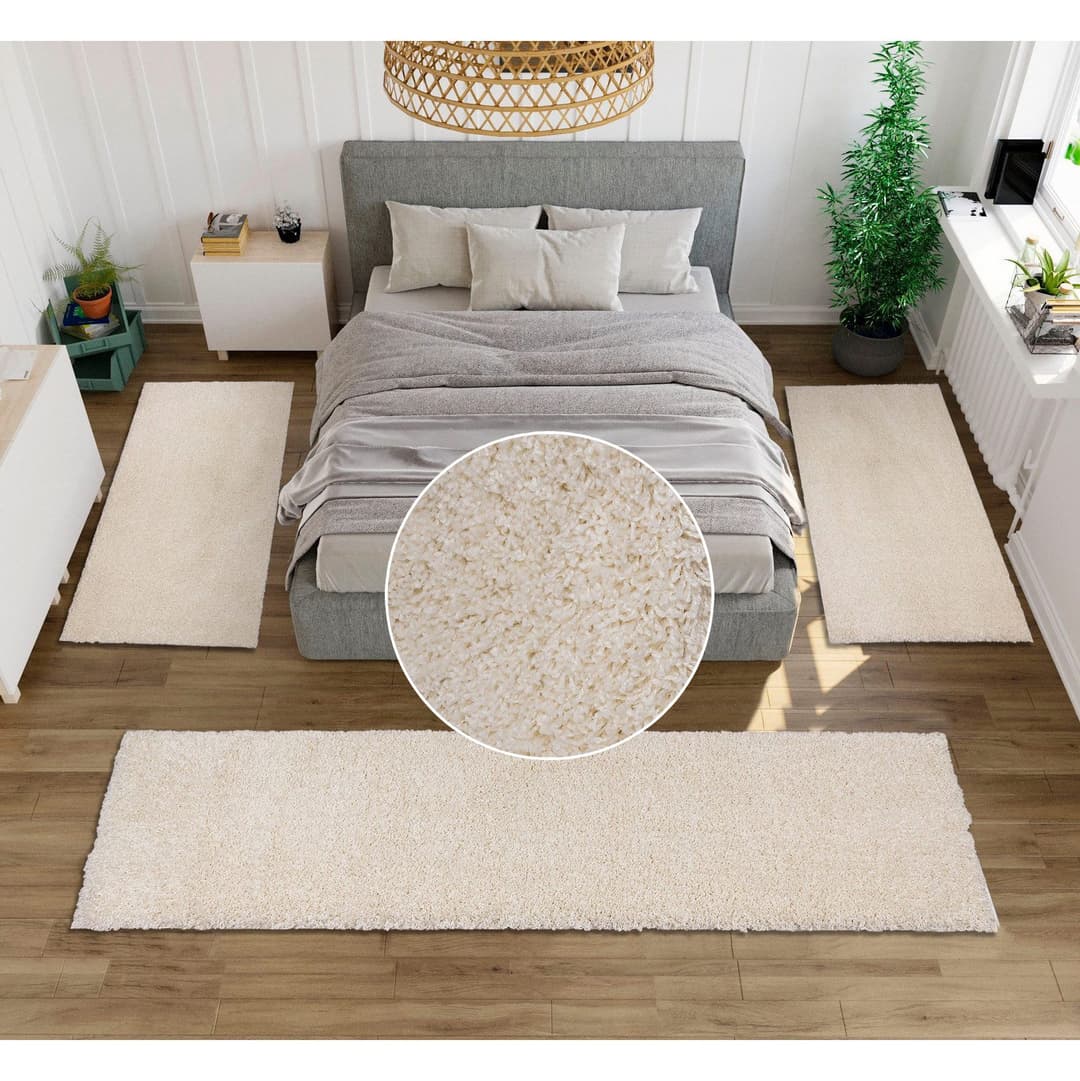 Bruno Banani Bettumrandung Shaggy Soft | Beige