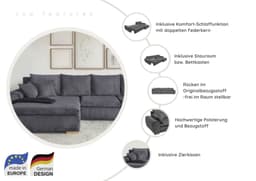 Home affaire Ecksofa Katja | Grün