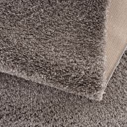 Carpet City Pulpy 100 Hochflor-Teppich | Grau