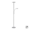 JUST LIGHT Stehlampe HANS | Silber 2
