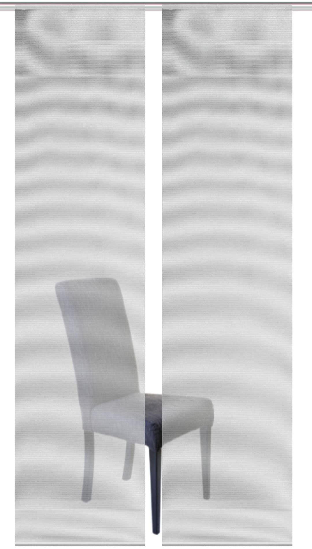 Vision S Schiebegardine 2er Set ROM | Grau