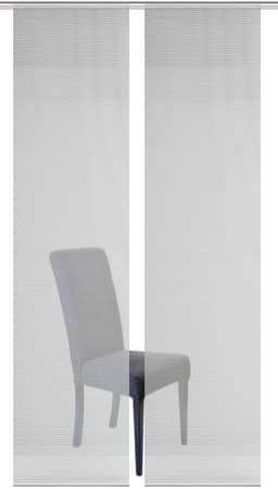 Vision S Schiebegardine 2er Set ROM | Grau