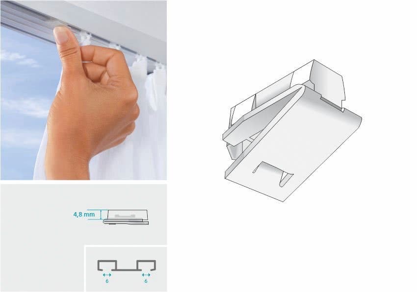 HINNO Clic-Feststeller HS01 | Weiß
