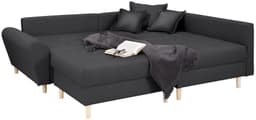 Home affaire Ecksofa Rice L-Form | Grau