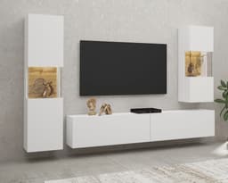Home affaire Wohnwand Ava | Weiß