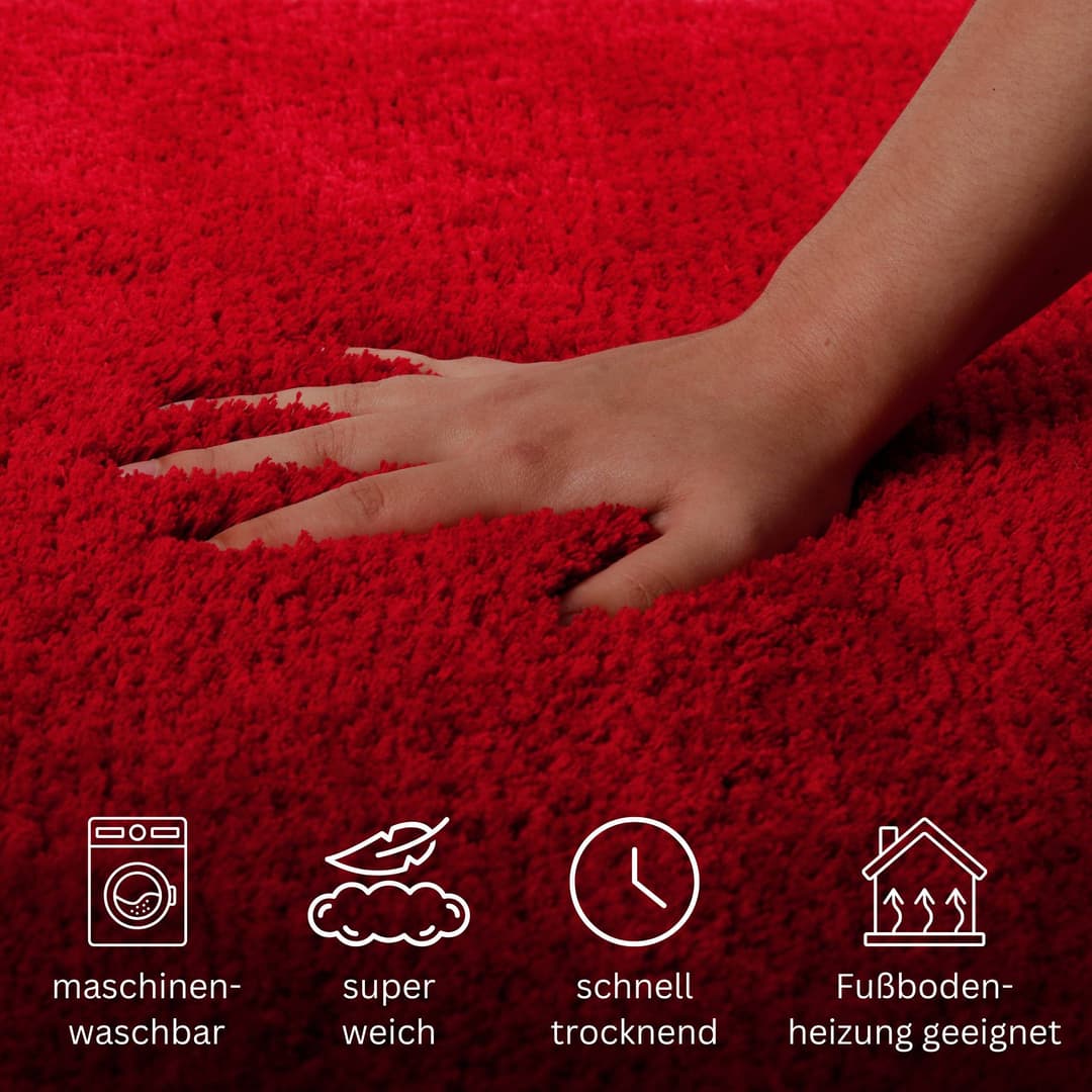 OTTO home Badematte Kaarin | Rot