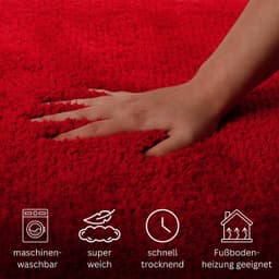OTTO home Badematte Kaarin | Rot