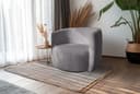 Kayoom Drehsessel Sessel Aveiro 125 | Grau
