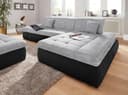 DOMO collection Ecksofa PB Moric | Schwarz 4