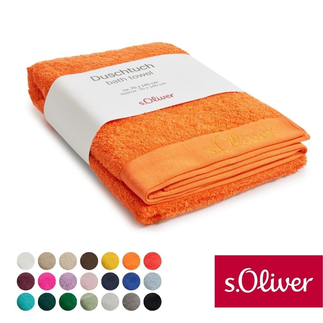 s.Oliver Duschtuch | Orange