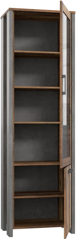 FORTE Vitrine Clif | Holztöne