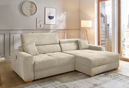 Jockenhöfer Gruppe Ecksofa Slider L-Form | Grau