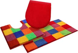 Grund Badematte Mosaik | Mehrfarbig