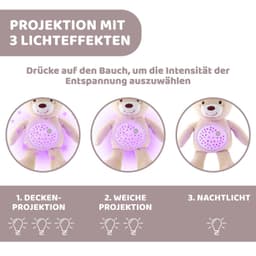 Chicco Kuscheltier First Dreams Baby Bear | Beige