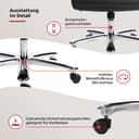 Duo Collection Chefsessel Federico 180 kg | Schwarz 5