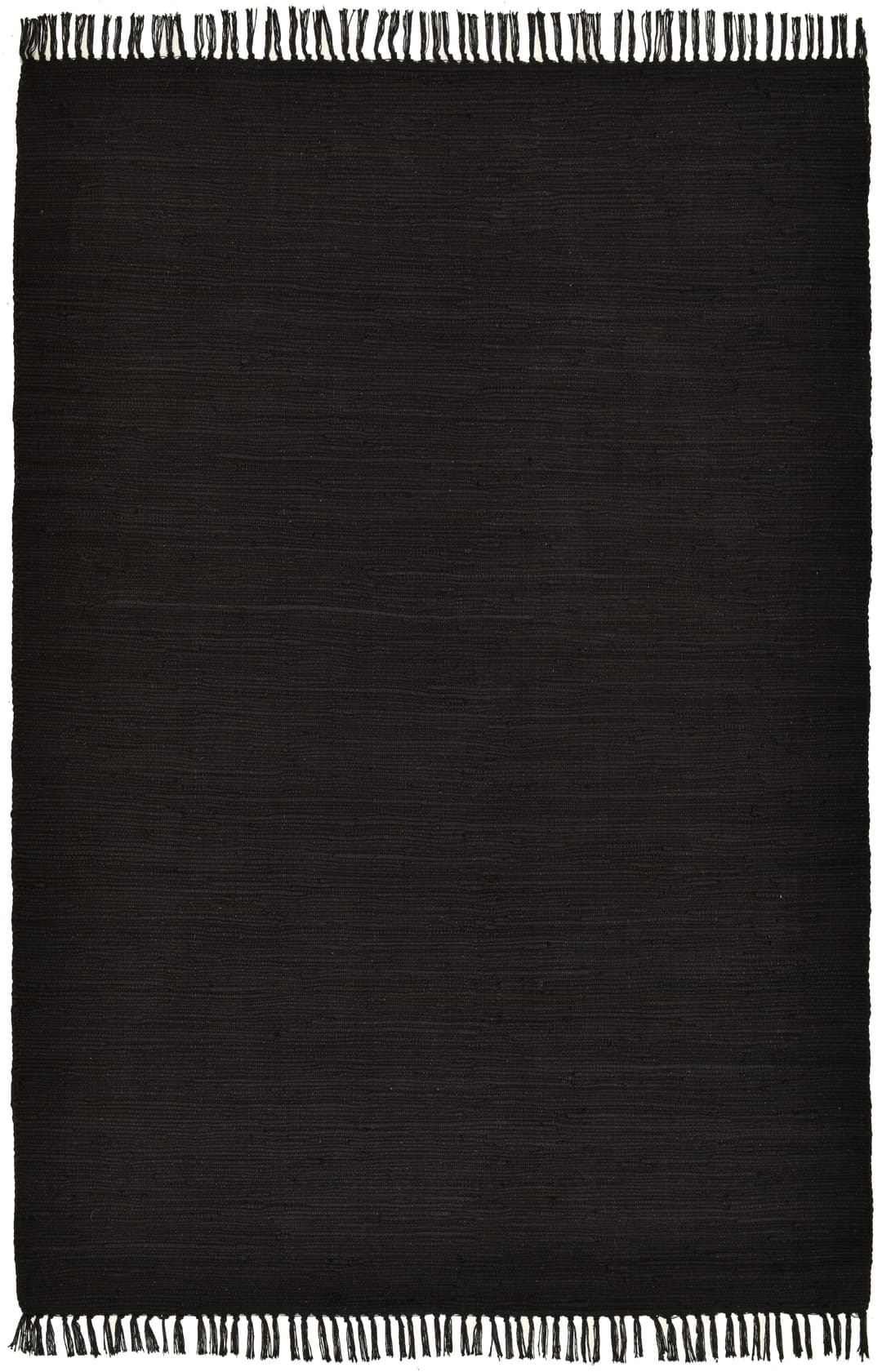 THEKO Teppich Happy Cotton Fleckerl | Schwarz