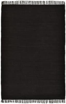 THEKO Teppich Happy Cotton Fleckerl | Schwarz