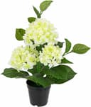 Kunstblume Hortensien | Weiß