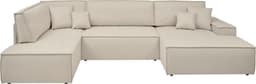 OTTO home Wohnlandschaft FINNLEY U-Form XXL 329 cm - OTTO. | Beige