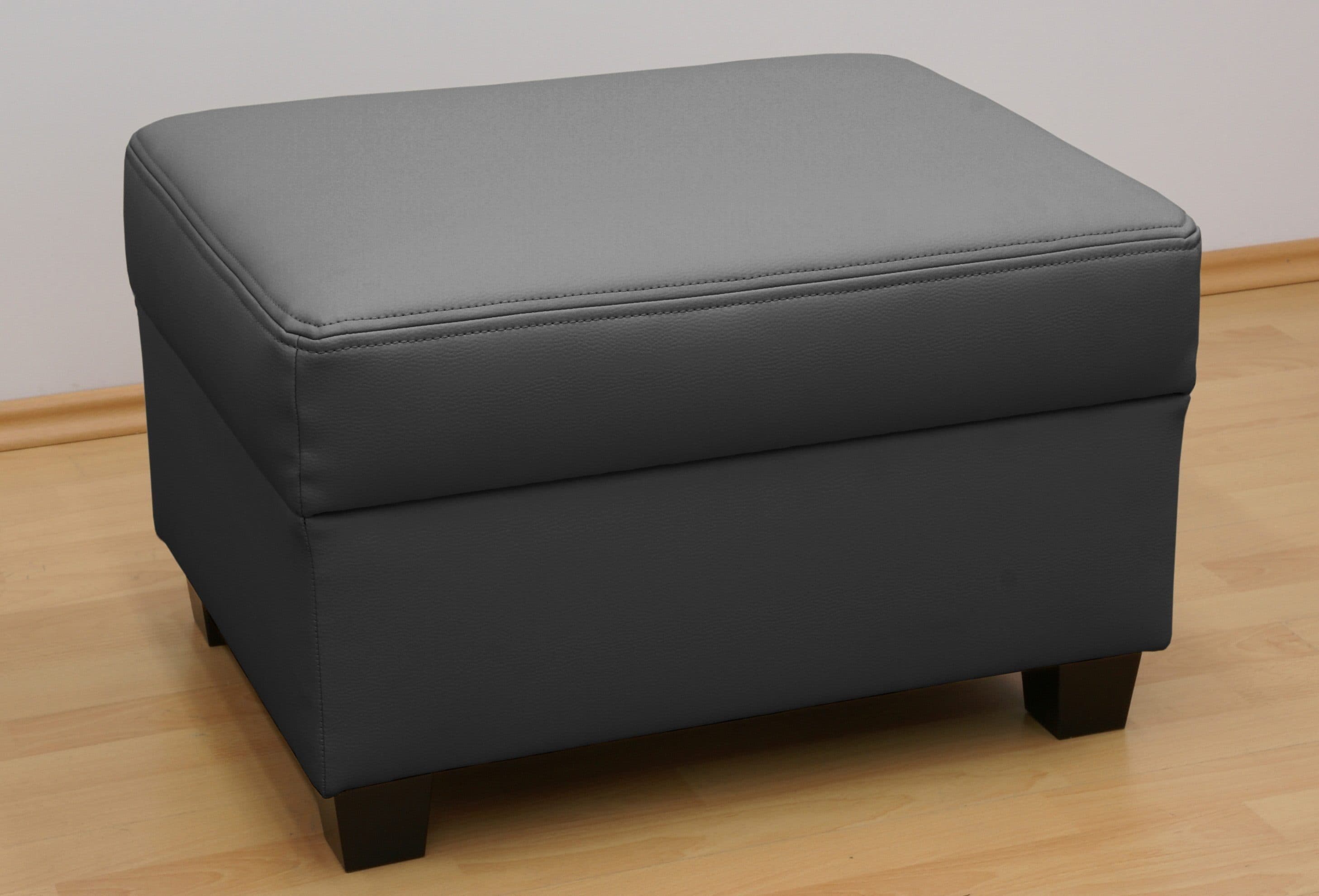 DOMO collection Hocker Norma | Schwarz