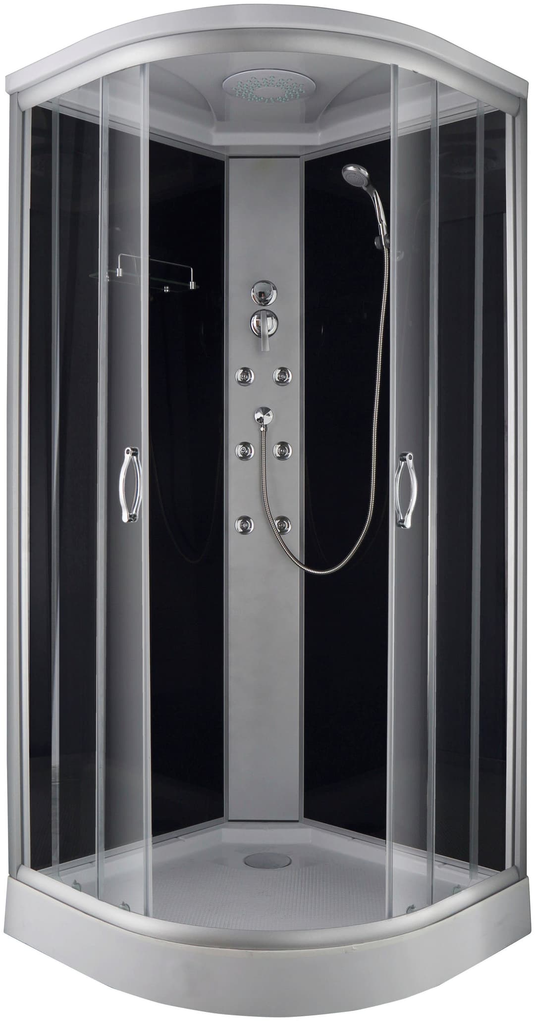 Sanotechnik Komplettdusche 90x90 cm | Mehrfarbig