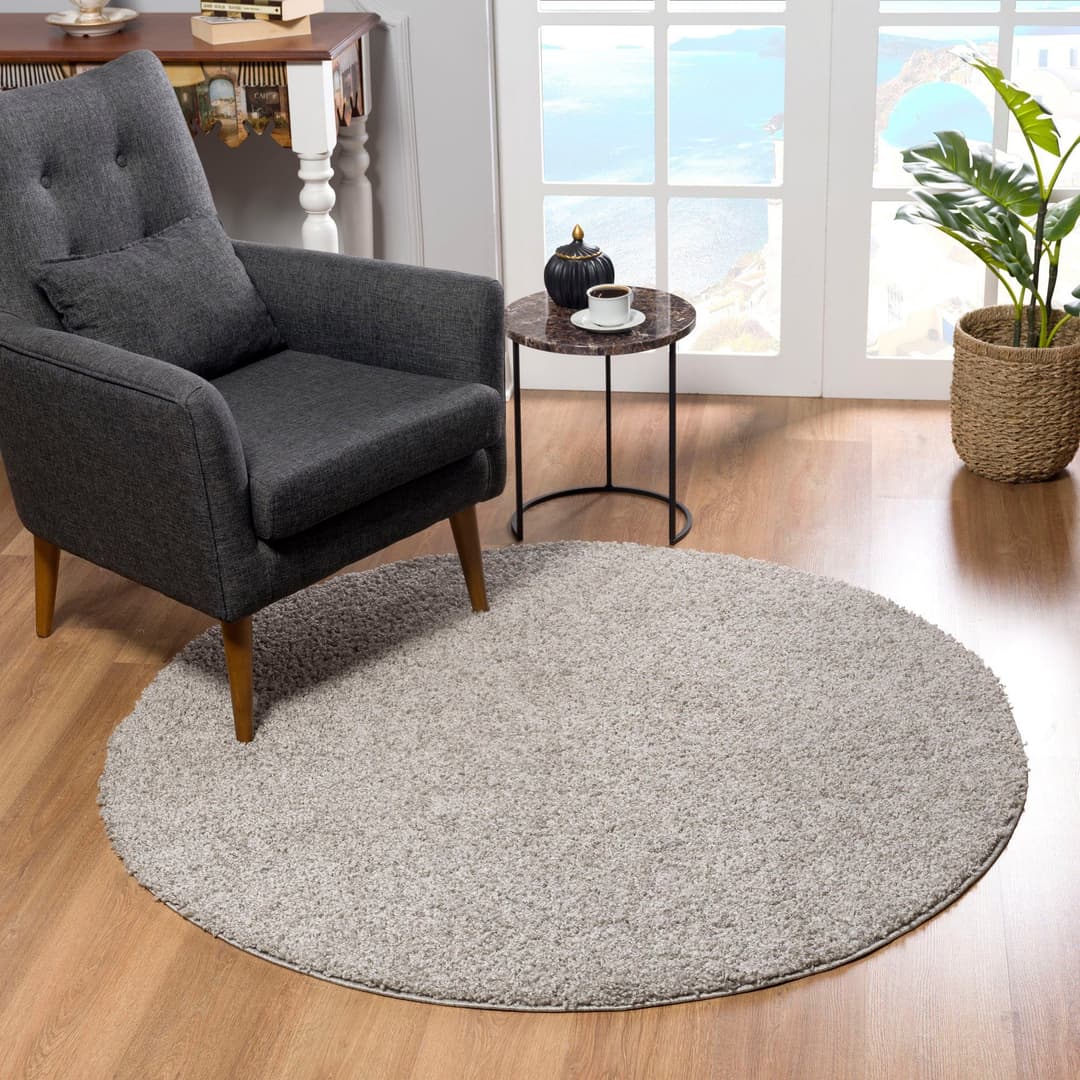 Sanat Hochflor-Teppich LOCA | Grau