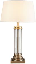 Searchlight Pedestal Table Lamp Tischleuchte | Gold