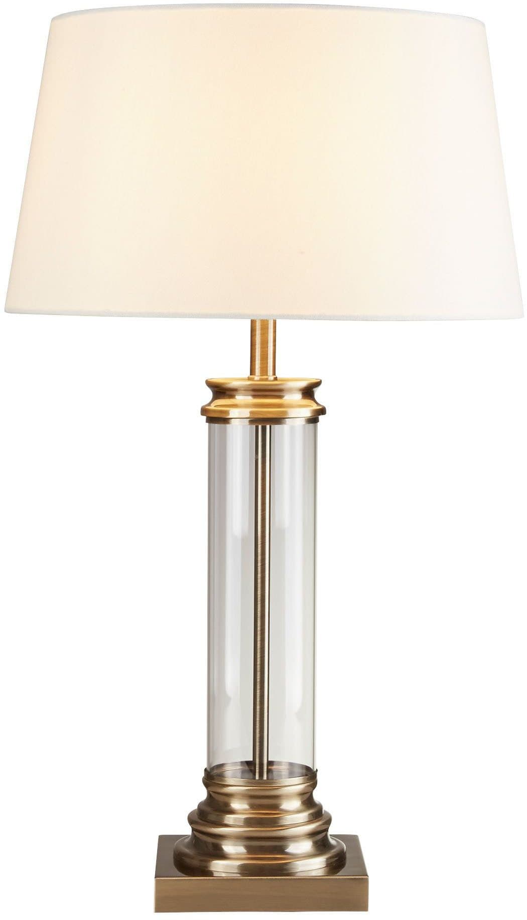 Searchlight Pedestal Table Lamp Tischleuchte | Gold