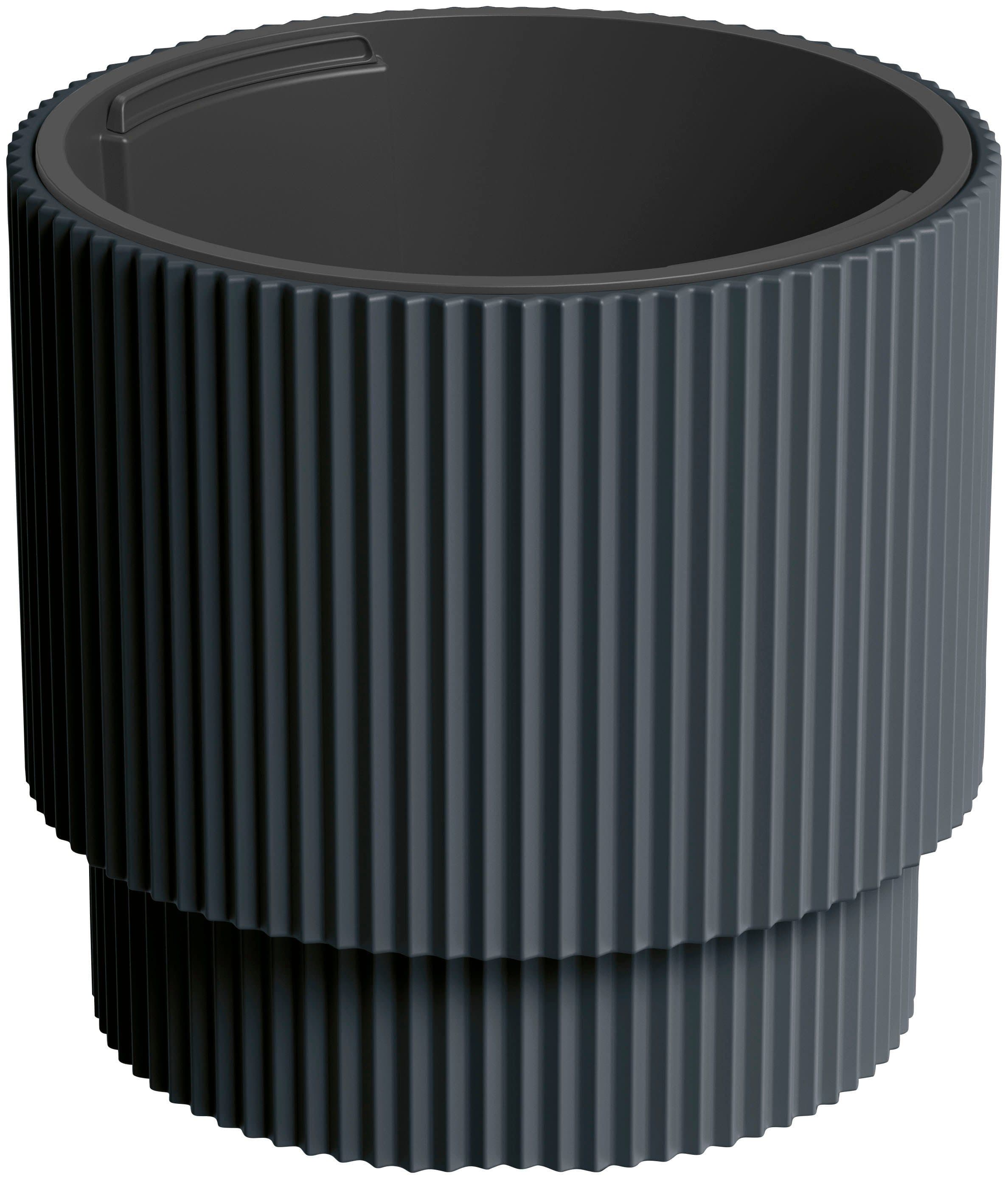 Prosperplast Blumentopf MILLY | Grau