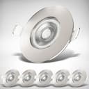 B.K.Licht LED Einbauleuchte BK_EL1278 | Silber 2