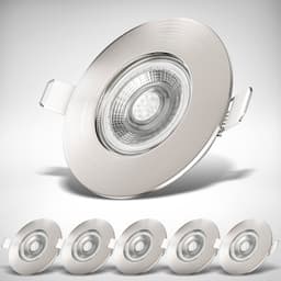 B.K.Licht LED Einbauleuchte BK_EL1278 | Silber