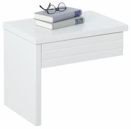 OTTO home Nachttisch CAPRE | Weiß