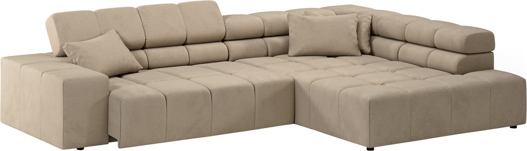 Home affaire Ecksofa Ancona | Beige