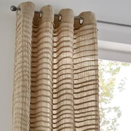 Kutti Vorhang Crinkle allover | Beige
