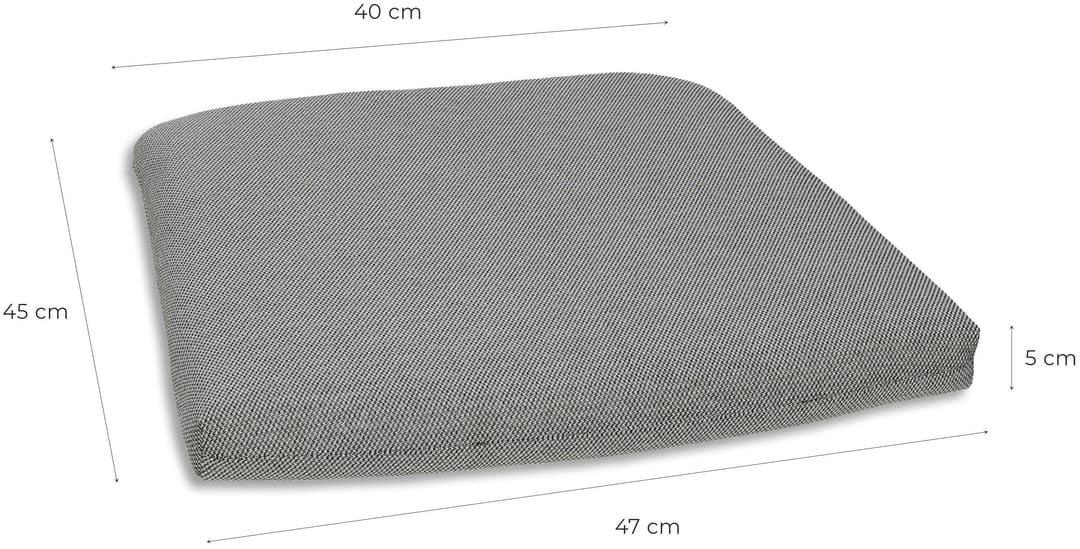 GO-DE Sitzkissen Selina | Grau