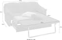 sit&more 3-Sitzer Savona | Braun 5