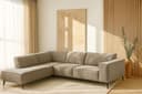 Home affaire Ecksofa LORCAN | Braun