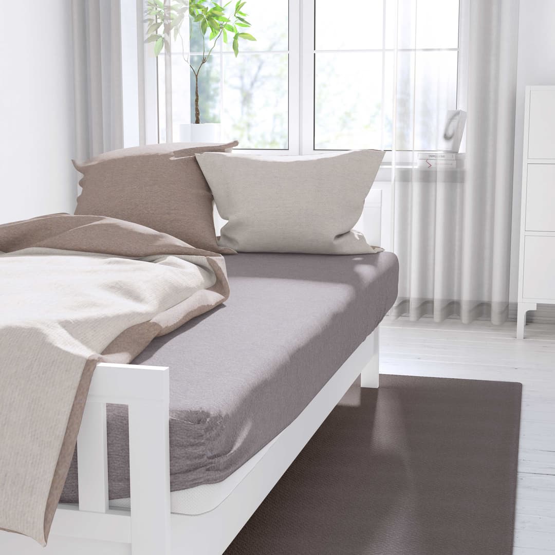 SETEX Bettlaken Frottee | Braun