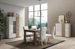Home affaire Highboard Venus | Weiß