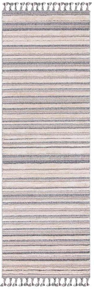 Carpet City Hochflor-Teppich Valencia 807 | Grau