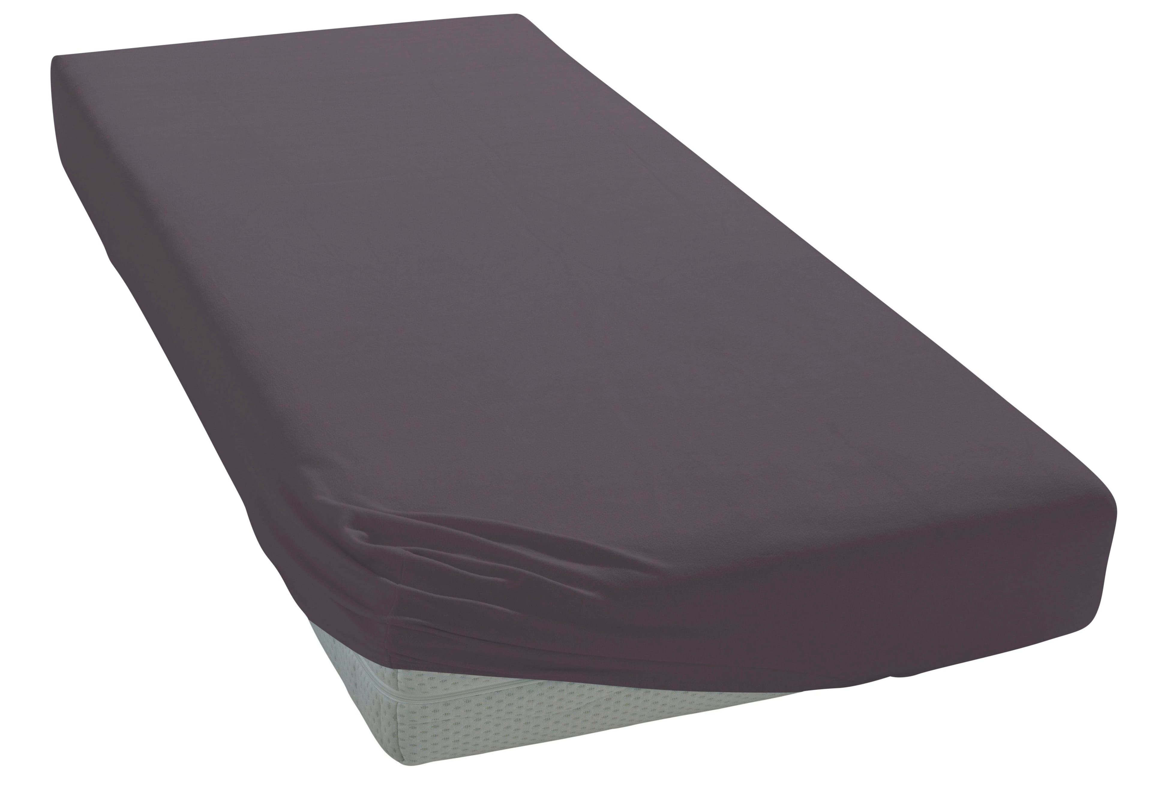 OTTO home Spannbettlaken PHYSALIS | Grau